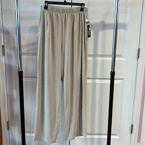 Uniform Women Tan Pants with Elastic